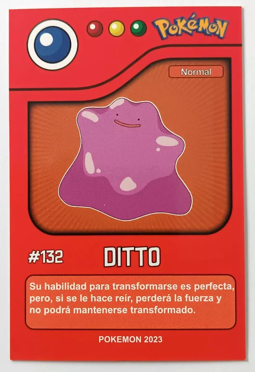 Ditto, Pokédex