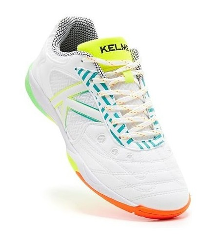Kelme Indoor Copa Futsal Shoes Sizes 9, 10, 10.5 White RRP £55 Brand New - Picture 2 of 7
