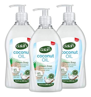 Coconut Oil Cream Ultra Moisturizing Liquid Hand Soap for Normal and Dry Hand...