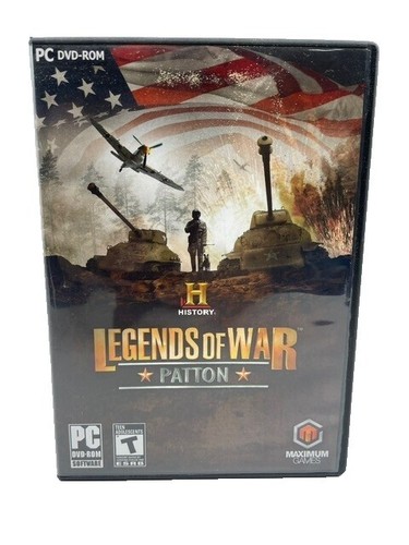 History Legends of War Patton Xbox 360 - Complete CIB | eBay
