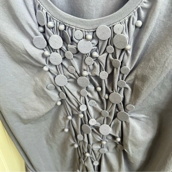 Garnet Hill 28372 Periwinkle Blue Calista Knit Dress Sleeveless Women’s Small - Image 3 of 4