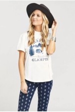 Show Me Your Mumu Happy Glamper Sandlot T-shirt Sz S