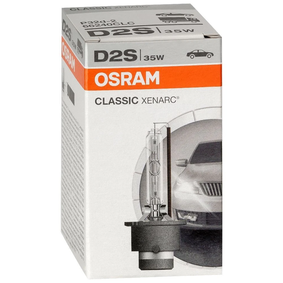 2x Osram Xenarc D2S Xenon Brenner 66240CLC 66240 Classic 85V 35W Xenonlampe - Bild 3 von 4