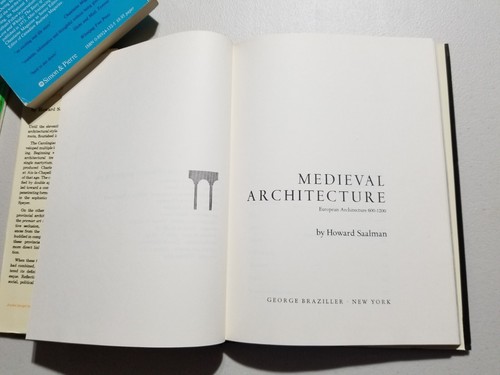 Medieval & Greek Architecture 1965 Books - Foto 2 di 13