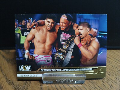 2024 AEW Upper Deck Flagship The Acclaimed & Billy Gunn /10 High Gloss #79