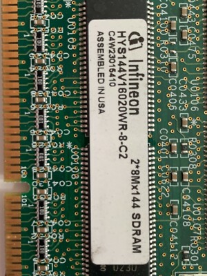 Infineon HYS144V16020WR8C2 256Mb RAM Speichermodul - für Sun Server