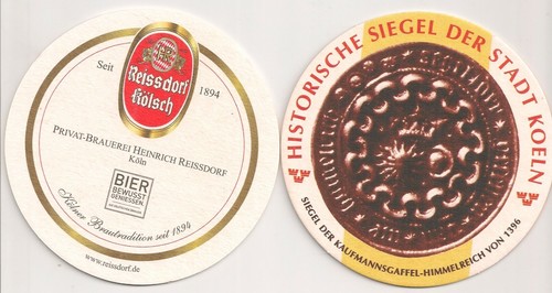 Reissdorf Kölsch - "Historische Siegel der Stadt Koeln - Kaufmannsgaffel II" - Bild 1 von 1