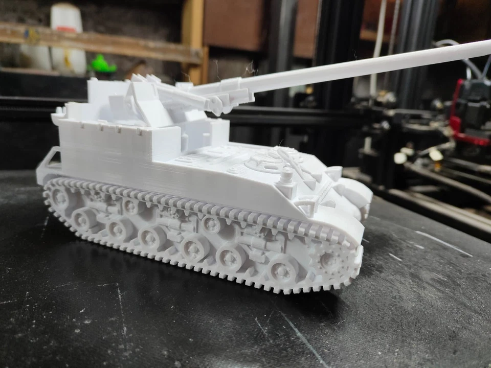 American Tank M40 GMC 1:35 scale Models Kits military vehicles DIY - Image 3 of 4