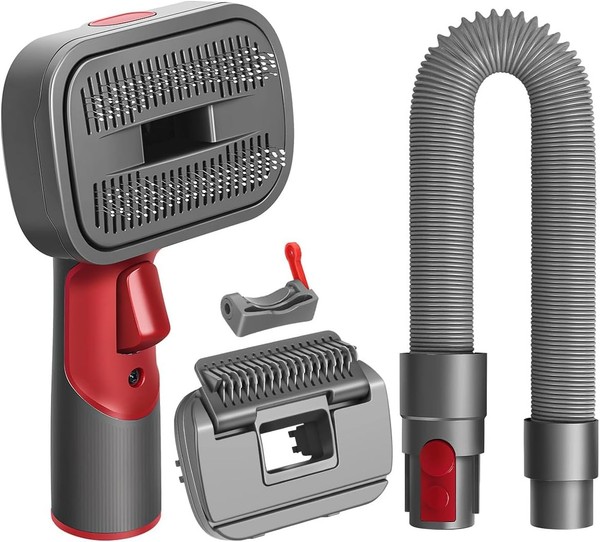 2 en 1 Cepillo Aspirador para Perro Compatible con Dyson Gen5 V15 V12 V11 V8