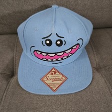 Rick and Morty Snapback Hat Bioworld 2017 Adult Swim Mr. Meeseeks