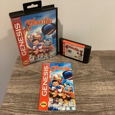 Pinocchio Sega Genesis CIB 1996 Disney Tested Cleaned