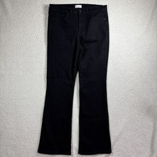 Jessica Simpson Women  s Slight Flare Black Soft Stretch 10/30 Boot Cut Jeans