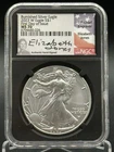 2023-W 1oz American Silver Eagle MS 70 Burnished Jones Signed NGC *SC