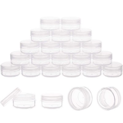 Tiny Cosmetic Containers, 10 Gram 20Pcs Sample Containers with Lids, BPA Clea...