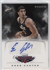 2012-13 Panini Marquee Rookie Signatures Enes Kanter #30 Auto ow3