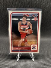 2023-24 Panini Hoops Basketball Tristan Vukcevic RC Rookie Card Wizards #254