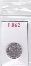 L062 Moneta Coin ITALIA Repubblica Italiana 50 Lire Italia Turrita 1999