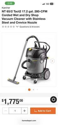 Vacuum Karcher Nt65