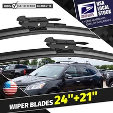 24"&21" For Buick Chevrolet GMC Pontiac Windshield Wiper Blades Set Replacement