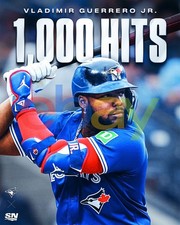 Vlad Guerrero Jr. 1,000 Career Hits Toronto Blue Jays 8x10 MLB Baseball Photo
