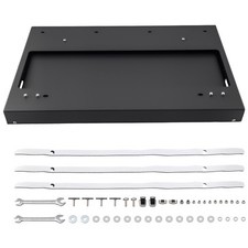 Folding Steel Tailgate Table For Ford Bronco 2021-2025 Rear Door Panel Black