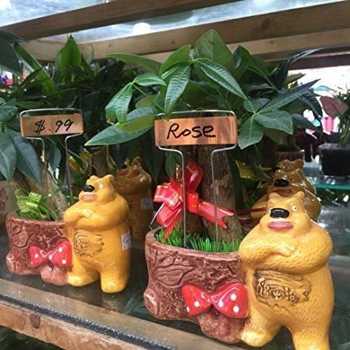 Pack of 30 Copper Plant Labels for Garden, Metal Plant Markers Nameplate, Pla...