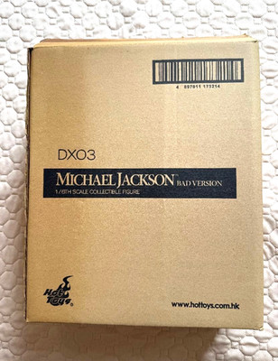 Hot Toys DX03 MICHAEL JACKSON BAD Version 1/6 Action Figure Micon NEW Open Box