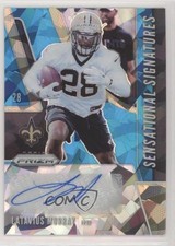 2019 Panini Prizm Sensational Signatures Blue Ice 38/99 Latavius Murray Auto 1og