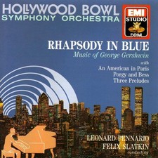 Rhapsody in Blue / Music of Gershwin Gershwin CD 1991 Free UK P&P Top-quality