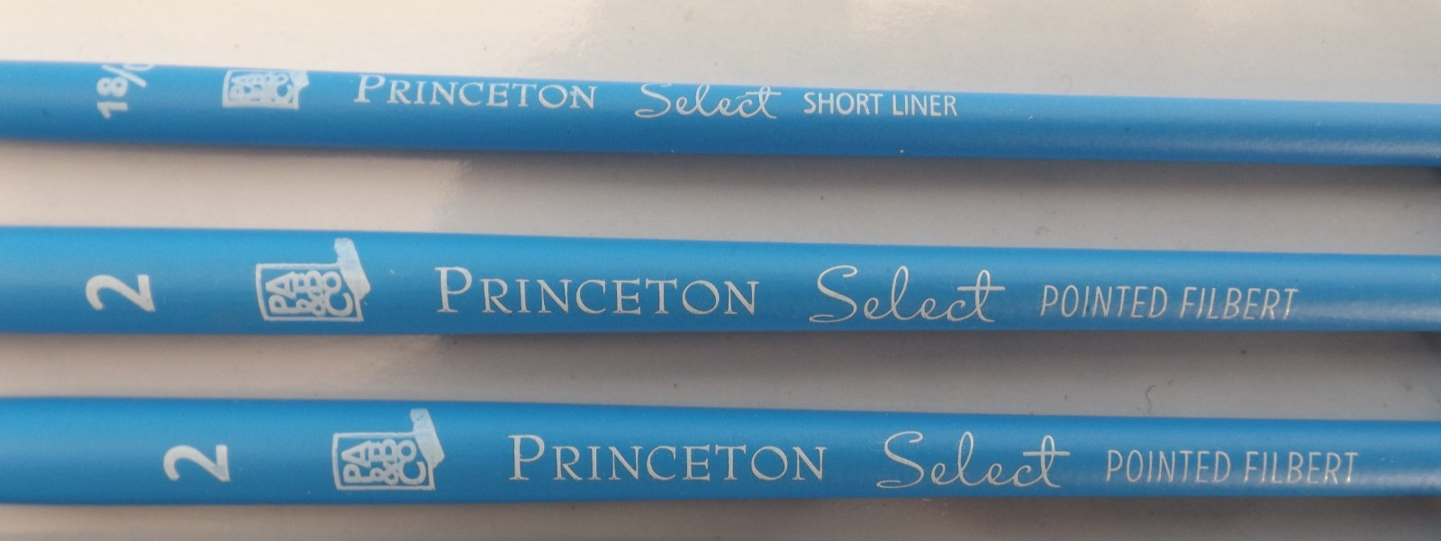 Princeton Select Artiste Brushes set of 6 & Atlas Red Sable brush set of 3