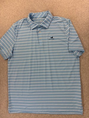Southern Tide Brrr Nantucket Striped Short Sleeve Golf Polo Shirt (Men's 2XL)