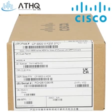 Cisco CP-8800-V-KEM-3PC Video Key Expansion Module 8800 Series IP VoIP Phone NEW