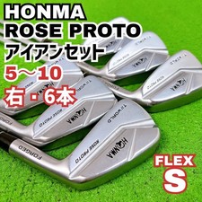 Honma Tour World Rose Proto Men'S Iron Set Right-Handed 6 Pieces