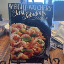 Vintage WEIGHT WATCHERS WW Cookbook 1983 Fast Fabulous HB DJ Recipes