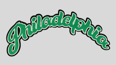 14.5-Inch Jacket Patch Philadelphia Eagles Chenille Iron-On / Sew-On Patches