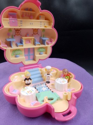 Polly Pocket - Mr. Fry´s Restaurant - Bluebird - Vintage 1990 Komplett 3 Figuren