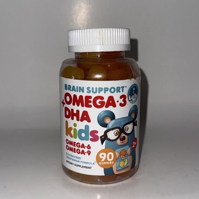 DR. MORITZ Vegan Omega 3 Gummies for Kids and 90 Count Orange Exp 09/25