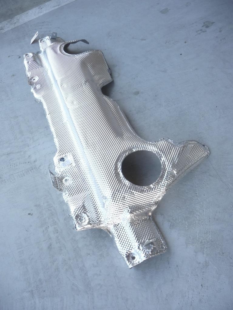 2014-2015 Audi R8 Floor Pan Heat Shield 420825613G OEM A1