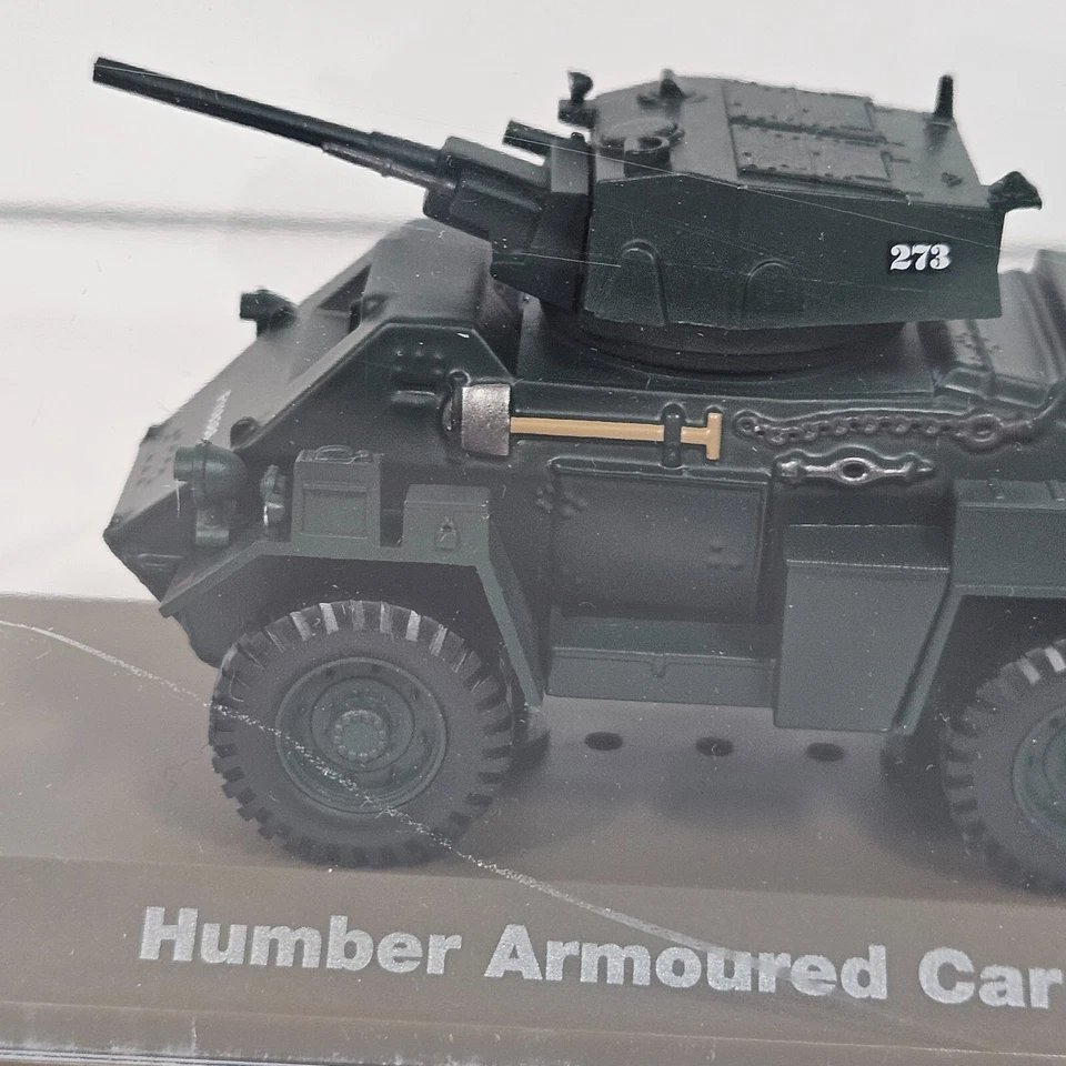 Atlas Editions 1:43 WWII Military Die-cast Vehicle Humber Armoured Car Mk IV - Image 3 of 4