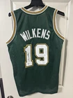 Lenny Wilkens Signed Seattle Supersonics #19 Jersey BAS Witnessed NBA