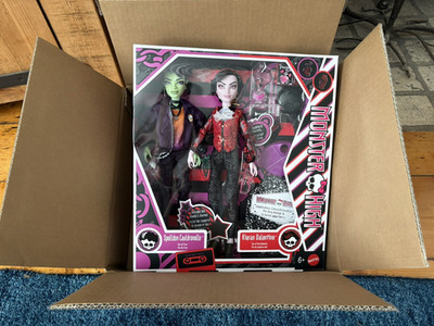 Monster High Kieran Valentine und Spelldon Cauldronello Puppen 2er Pack