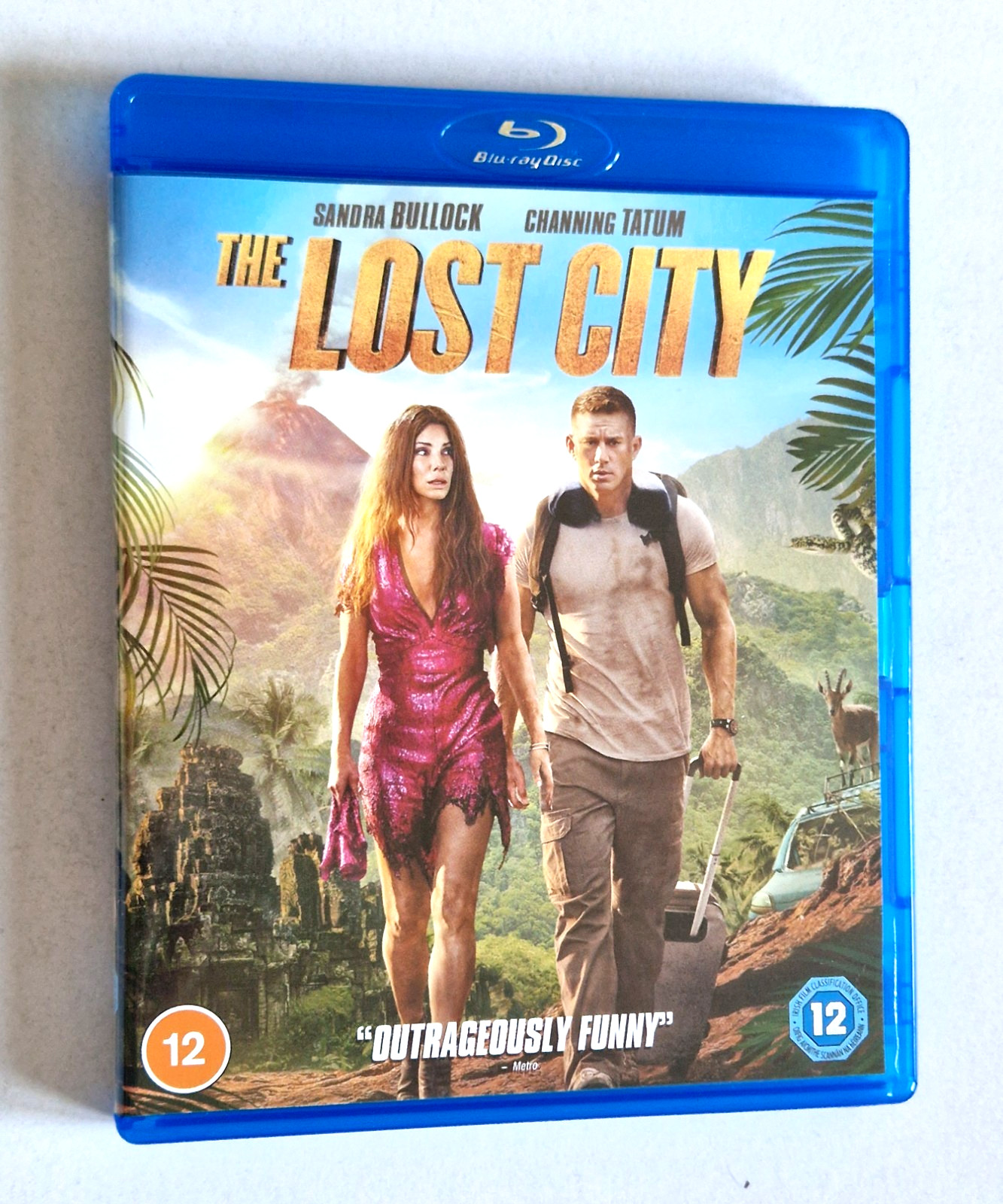 The Lost City BLU RAY Starring Sandra Bullock Channing tatum