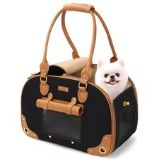 Dog Carrier Purse, Pet Carrier, Foldable Waterproof Premium Nylon Pet Travel ...