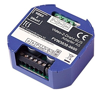 TCS Videoadapter FVW3030-0600 Montageelemente Videoadapter