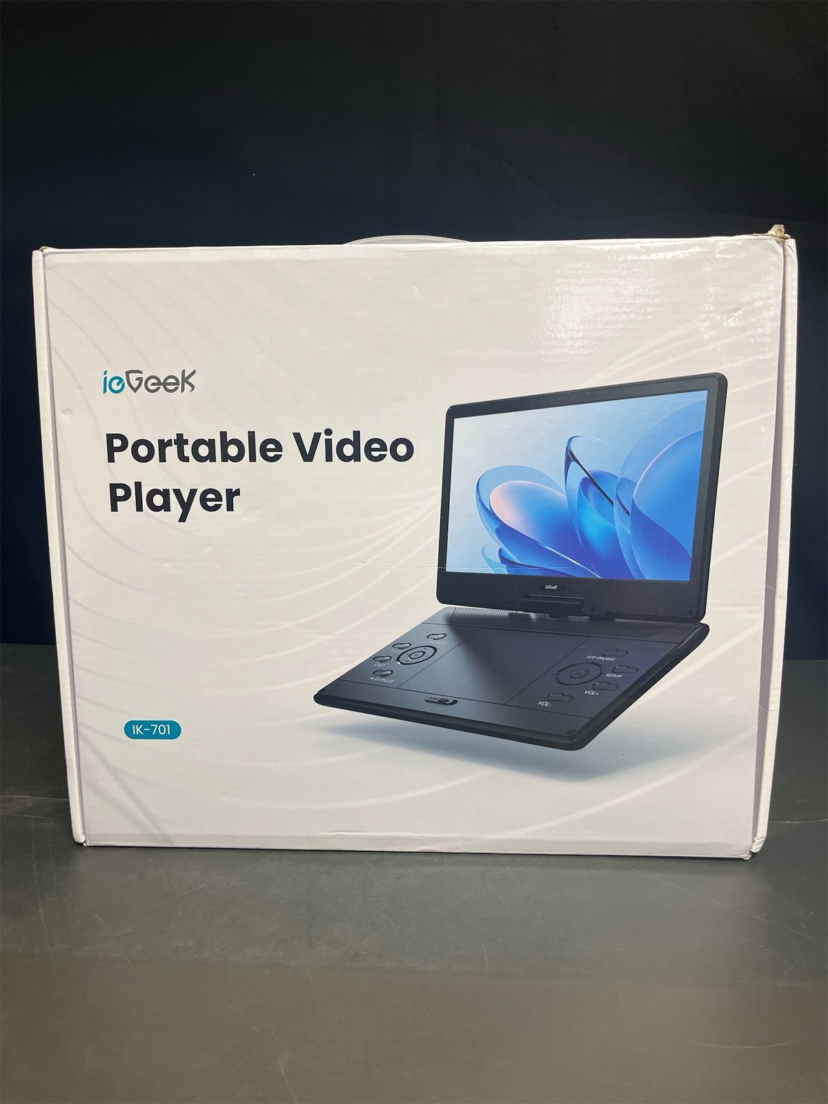 ieGeek 17.5" Portable DVD Player with 15.6" Swivel HD Large 