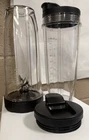 Replacement 32oz Blender Cups for Ninja- 2 Cups,2 Lids & Blades -Used