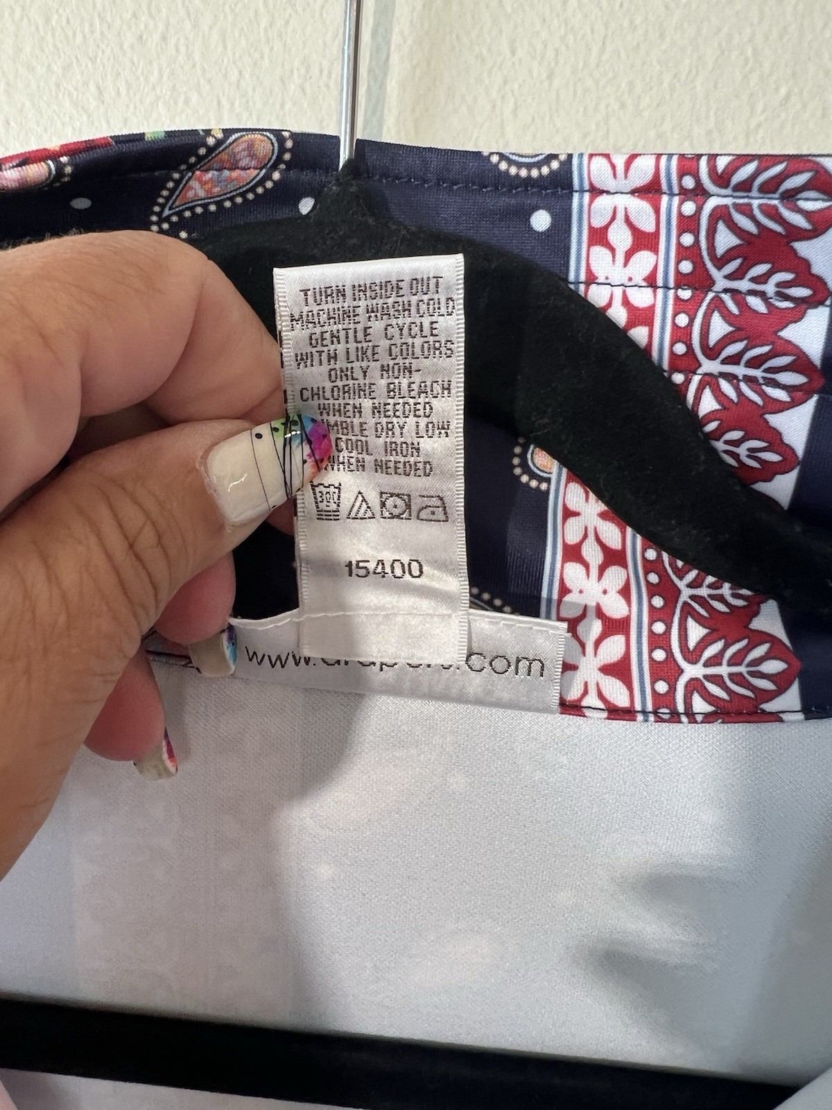 Drapers & Damons Zip Up Jacket Women M Patchwork … - image 5