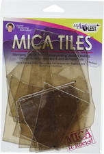 Mica Tile Medium Pieces 1-Ounce, Approx 5-Inch by 6-Inch