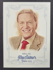 Bud Selig 2013 Topps Allen and Ginter Base MLB Commissioner #300