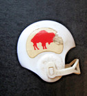 1964-65 Buffalo Bills Gumball Helmet AFL NFL-Standing Buffalo Red & Blue Stripes — photo 4